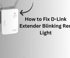 How to fix Dlink Extender Blinking red Light | +1-855-393-7243 | DLink Support