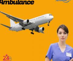 Select  Angel Air Ambulance Service in Muzaffarpur With Top -Quality Medical Device