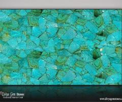 Discover the Enchanting Beauty of Nature with Divya Gem Stonex Amazonite Slabs - 1