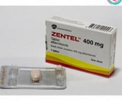 You are looking for a medicine that treats infections caused by worms. Use Zentel Tablet 400mg.