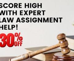 Score High with Expert Law Assignment Help!