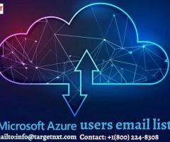 Updated, Microsoft Azure Users Email List in US - UK