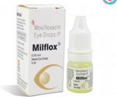 To Treat bacterial infections in the eyes, use Milflox Eye Drop (5 ml).