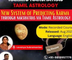 Karmic Nakshatras in Tamil Astrology [Recorded Aug 2022]