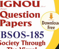 Neeraj Books - IGNOU Solved Question Papers Of BSOS-185 Online In India