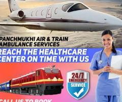 Get Panchmukhi Air Ambulance Services in Raipur with Advanced Medical Amenities