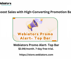 Boost Sales with High-Converting Promotion Bars
