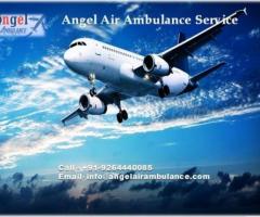 Select Angel Air Ambulance Service in Gaya With A Specialist Paramedical Team