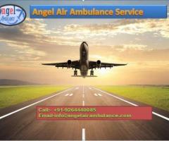Utilize Angel  Air Ambulance Service in Gorakhpur With The Best Modern ICU Hi-Tech - 1