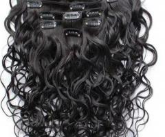 Buy 7-Piece Clip In hair extensions Online In USA Hairshopi