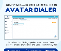 Avatar dialer solution