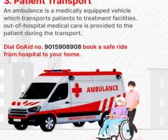 GoAid Ambulance Service in Jaipur - Your Trusted Emergency Care Partner - 1
