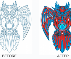Premium Quality Vector Tracing Services At An Affordable Prices in the UK