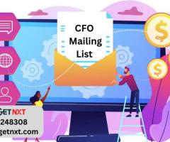 Opt for CFO Mailing List Providers in USA-UK