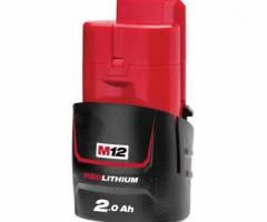 Milwaukee M12 Cordless Drill Battery