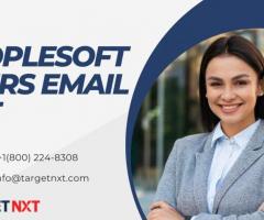 100% Opt-in Peoplesoft users email list Providers in USA-UK