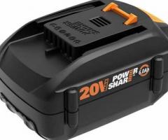 Worx WA3578 20V Battery for Trimmer, Hedge Trimmer, Blower
