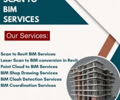 Our Scan to BIM Services are available at an affordable rate in Houston Texas, USA