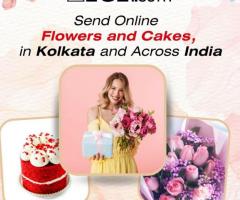 Send Online Flowers and Cakes, in Kolkata, India