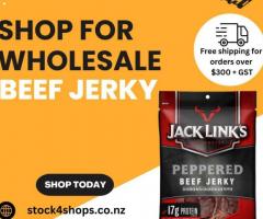 Wholesale Beef Jerky | Snacks at Stock4Shops: Get Fast Delivery in New Zealand - 1