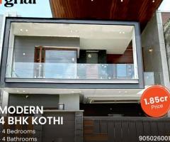 Sadaghar Properties Presents a Modern 4BHK Kothi in Mohali