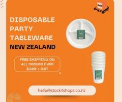 Party in Style with High-Quality Disposable Tableware from Stock4Shops