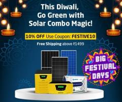 Light Up Your Diwali with Servotech Solar Combo