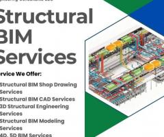 We offer high-quality Structural BIM Services in San Francisco, USA