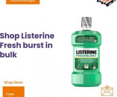 Shop Listerine fresh burst bulk  at Stock4Shops | Free Shipping on Orders Over $300