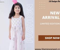 Shop for Baby Girl Long Top Clothing Items at Lil Amigos Nest with Christmas Sale Offer
