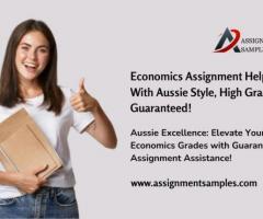 Economics Assignment Help  With Aussie Style, High Grades Guaranteed! - 1