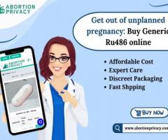 Get out of unplanned pregnancy: Buy Generic Ru486 online