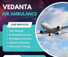 Use Vedanta Air Ambulance in Kolkata with Superlative Medical Treatment
