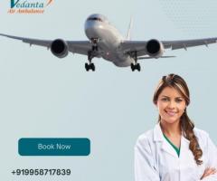 Choose Vedanta Air Ambulance in Guwahati with Trusted Medical Setup