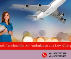 Panchmukhi Air and Train Ambulance in Patna with Advanced ICU Setup