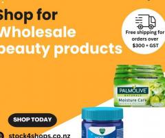 Top supplier of wholesale beauty products in NZ | Stock4Shops