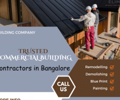 Trusted Commercial Building Contractors in Bangalore | Elimdevelopers