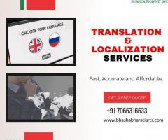 Translation and Localization Services in Mumbai, India | Bhasha Bharati Arts - 1