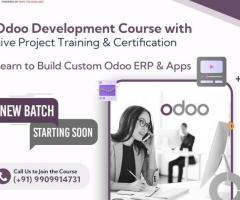 Odoo Development Course with Live Project Training and Certification