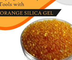 Orange  Silica Gel Desiccant for Best Moisture Adsorption - 1