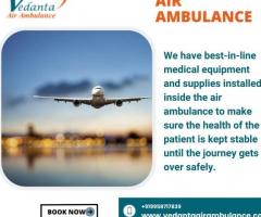 Take Vedanta Air Ambulance from Kolkata with Splendid Medical Assistance - 1