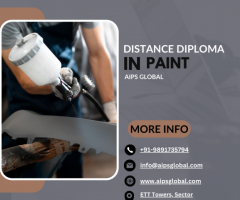 Distance Diploma in Paint | aipsglobal