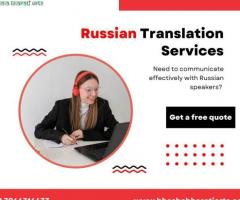 Russian Translation Services in Mumbai, India | Bhasha Bharati Arts