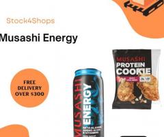 Great Deals at Musashi Energy|Easy Wholesale Shopping |Stock4Shops